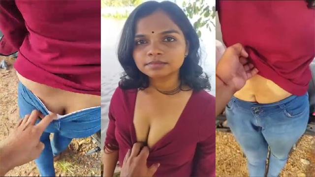 Young Girlfriend Outdoor Fun With Boyfriend Mamakutty Videos
